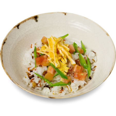 Gomoku Rice (Rice cooked and seasoned with Various Ingredients)