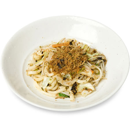 Stir-fried Udon Noodles with Bonito Taste